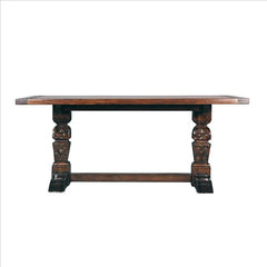 English Gothic Refectory High Table Design Toscano