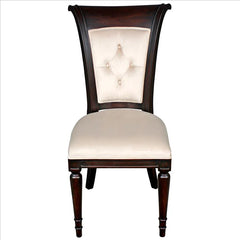 Bacall Waterfall Curved Back Dining Chair Set Design Toscano