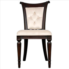 Bacall Waterfall Curved Back Dining Chair Set Design Toscano