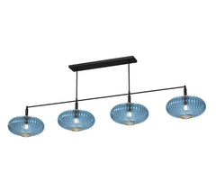 PRO66 - Prohibition 4 Glass Shade 65" Fixture