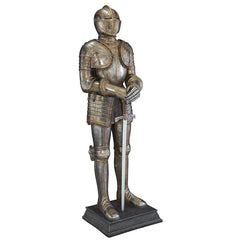 Knight's Guard Medieval Armor Sculpture with Sword