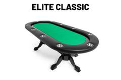 BBO POKER The Elite Poker Table with Black Racetrack