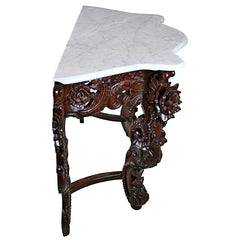 Hapsburg Marble Topped Console Table Design Toscano