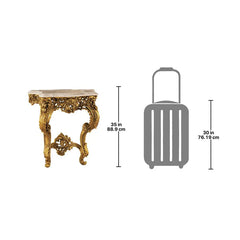 Madame Antoinette Wall Console Table Design Toscano