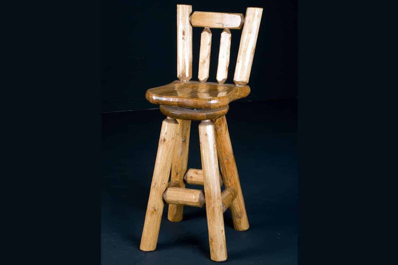 Northwoods Bar Stool Viking Log Furniture