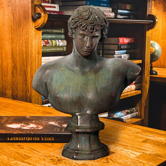 Antinous, Beloved of Roman Emperor Hadrian Bust Statue