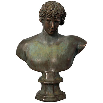 Antinous, Beloved of Roman Emperor Hadrian Bust Statue