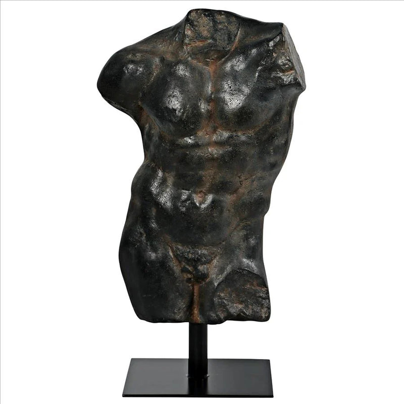 Greek Torso of a Youth Fragment Statue