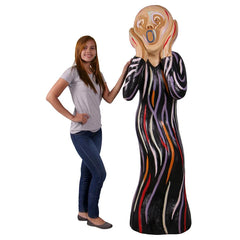 The Silent Scream Statue: Grande-Scale Design Toscano