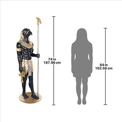 The Egyptian Grand Ruler Collection: Life-Size Horus Statue