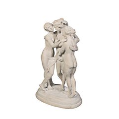 The Three Graces Statue: Medium