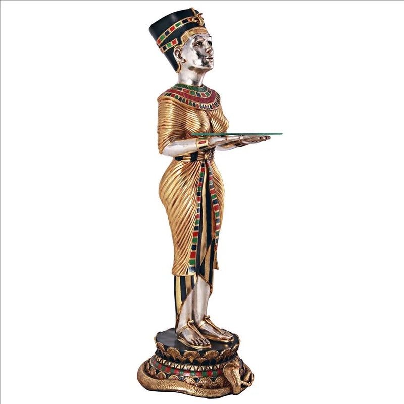 The Egyptian Queen's Faithful Servant Statue Design Toscano