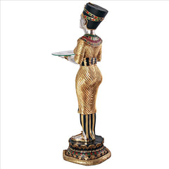 The Egyptian Queen's Faithful Servant Statue Design Toscano