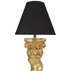 Bernini Barley Twist Column Gold Leaf Floor Lamp