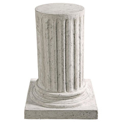 Apollo Belvedere Sculptural Bust on Roman Column Plinth