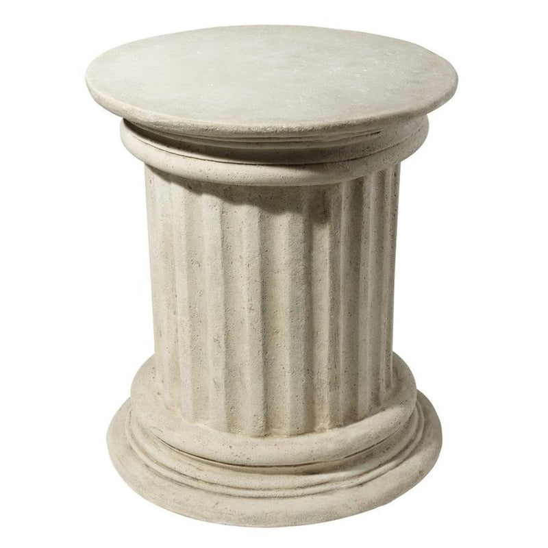 Roman Doric Column Classical Fluted Architectural Plinth: Tall Design Toscano