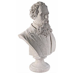 Charles Dickens Sculptural Bust