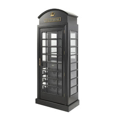 OEBRCB - English Phone Booth Bar Cabinet