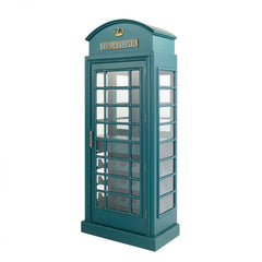 OEBRCB - English Phone Booth Bar Cabinet