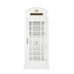 OEBRCB - English Phone Booth Bar Cabinet