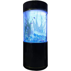 Penn Plax 53 Gallons Cylinder Acrylic Aquarium Tank, 24.25" L X 24.25" W X 59.8" H