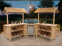 TBAR60 - Bamboo Tiki Bar & Sets