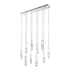 Finesse Decor Elysian 10 Light Chandelier // Chrome