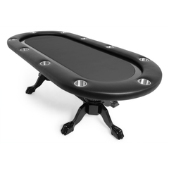 BBO POKER The Elite Poker Table with Black Racetrack