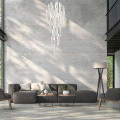 Sparkling Night Chandelier Vertical // XL 25 Light Finesse Decor