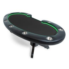 BBO The Lumen HD Poker Table LED Accent 11 Person Final Table