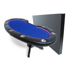 BBO The Lumen HD Poker Table LED Accent 11 Person Final Table