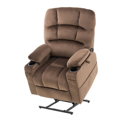 Power Lift Recliner Chair for Elderly Heat and Massage Electric Recliner Large