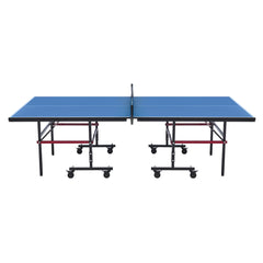 VEVOR Ping Pong Table Foldable Table Tennis Game Table Indoor with Clamp Net