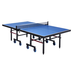 VEVOR Ping Pong Table Foldable Table Tennis Game Table Indoor with Clamp Net