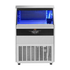 VEVOR Commercial Ice Maker, 450lbs/24H, Ice Maker Machine, 160 Ice Cubes in 12-15 Minutes, Freestanding Cabinet Ice Maker with 130lbs Storage Capacity LED Digital Display, for Bar Home Office Restaurant