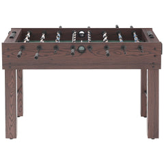 VEVOR Foosball Table, 55 inch Standard Size Foosball Table, Indoor Full Size Foosball Table for Home, Family, and Game Room, Soccer with Foosball Table Set, Includes 4 Balls and 2 Cup Holders