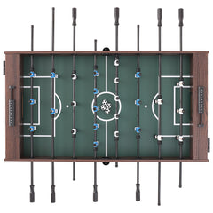 VEVOR Foosball Table, 55 inch Standard Size Foosball Table, Indoor Full Size Foosball Table for Home, Family, and Game Room, Soccer with Foosball Table Set, Includes 4 Balls and 2 Cup Holders