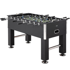 VEVOR Foosball Table, 55 inch Standard Size Foosball Table, Indoor Full Size Foosball Table for Home, Family, and Game Room, Soccer with Foosball Table Set, Includes 4 Balls and 4 Cup Holders