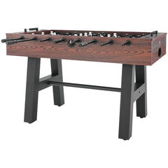 VEVOR Foosball Table, 55 inch Standard Size Foosball Table, Indoor Full Size Foosball Table for Home, Family, and Game Room, Soccer with Foosball Table Set, Includes 4 Balls and 2 Cup Holders